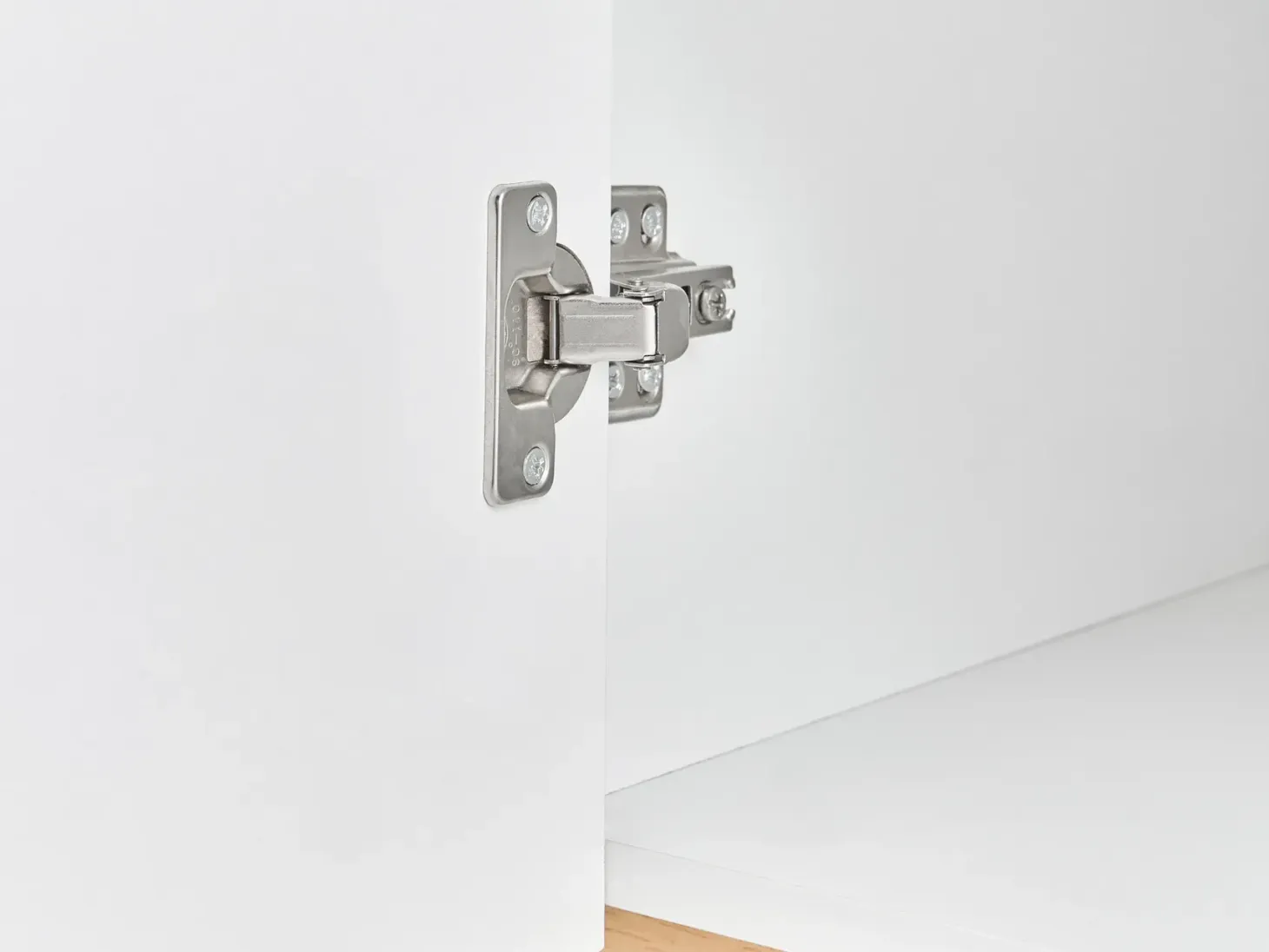 Kommode med skrivebordsfunktion FLOMOT Hvid 80 cm 40/80 cm Foldbar