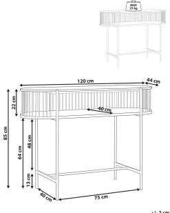 Konsolbord BIRSON Sort