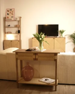 Konsolbord BONDI Lysebrun