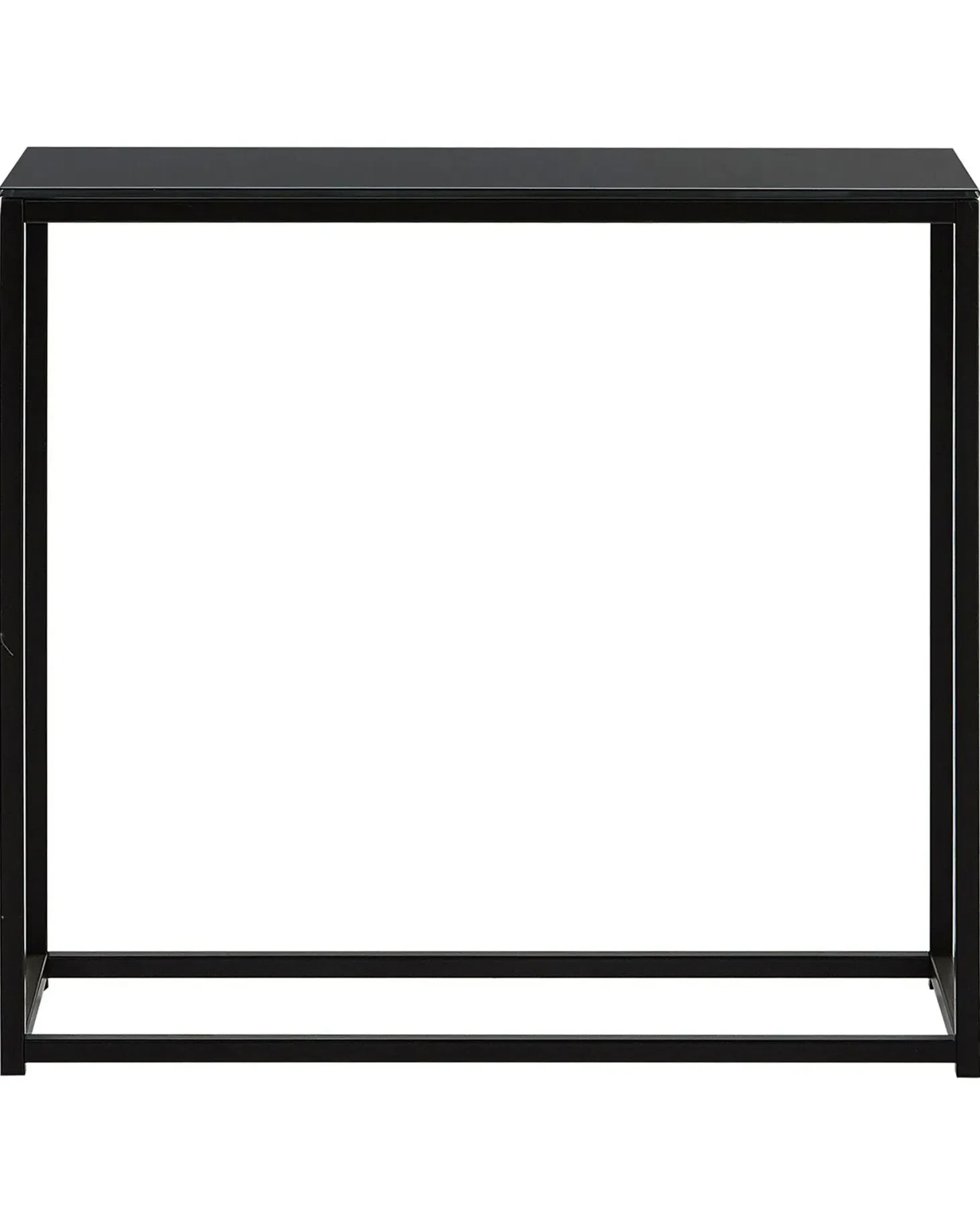 Konsolbord DELANO Hærdet glas Sort