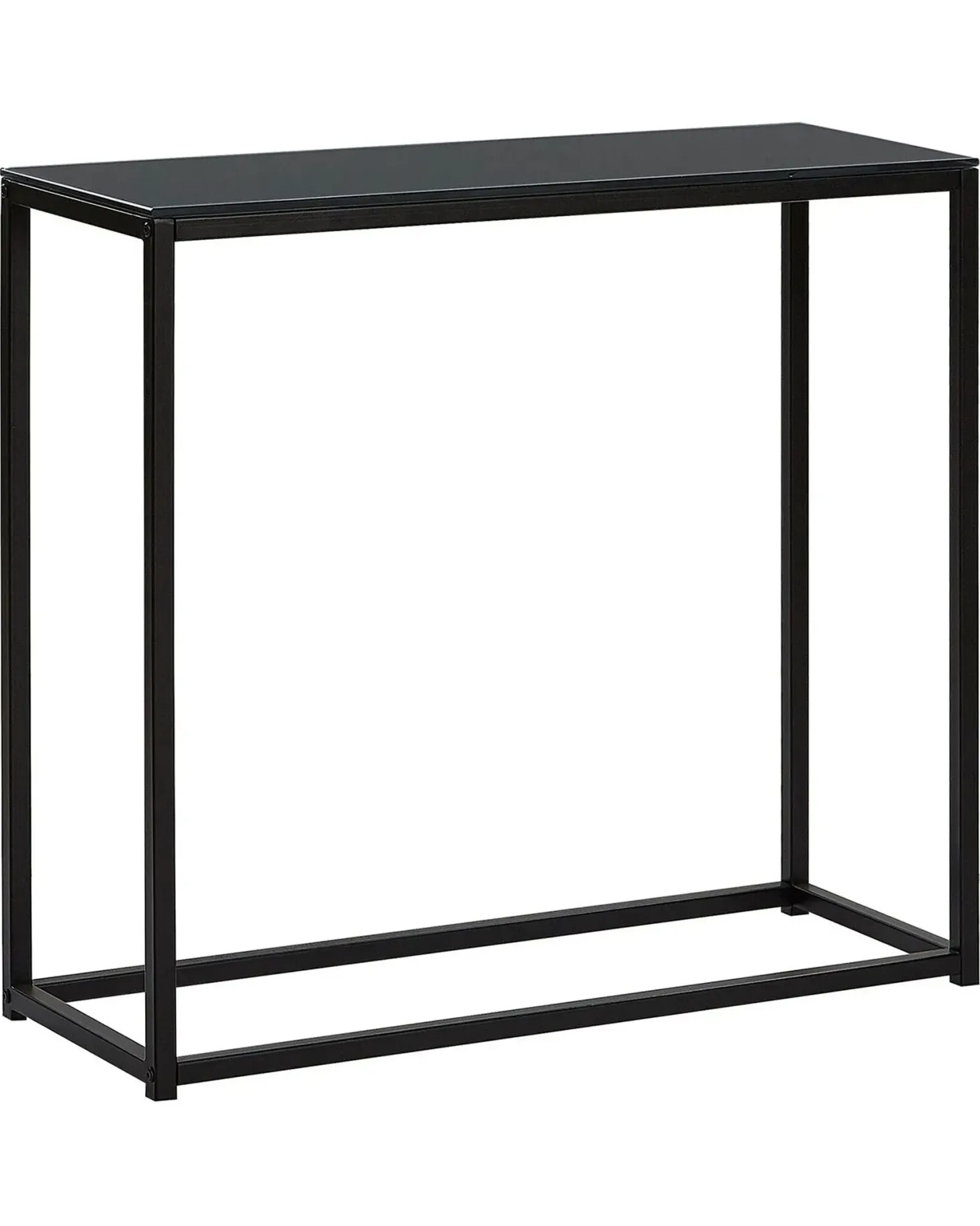 Konsolbord DELANO Hærdet glas Sort