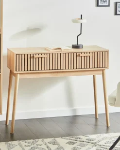 Konsolbord LYNWOOD Lysebrun