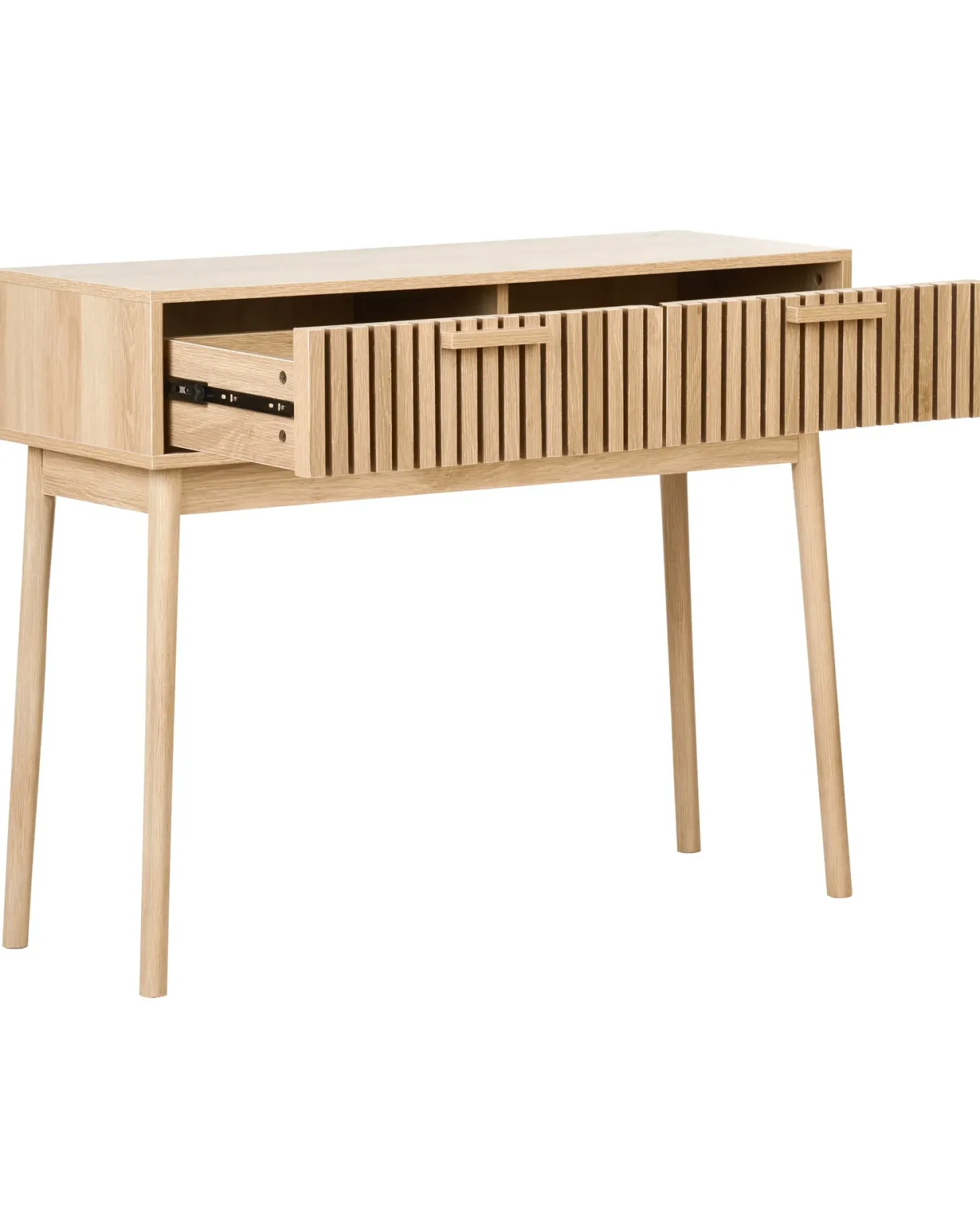 Konsolbord LYNWOOD Lysebrun