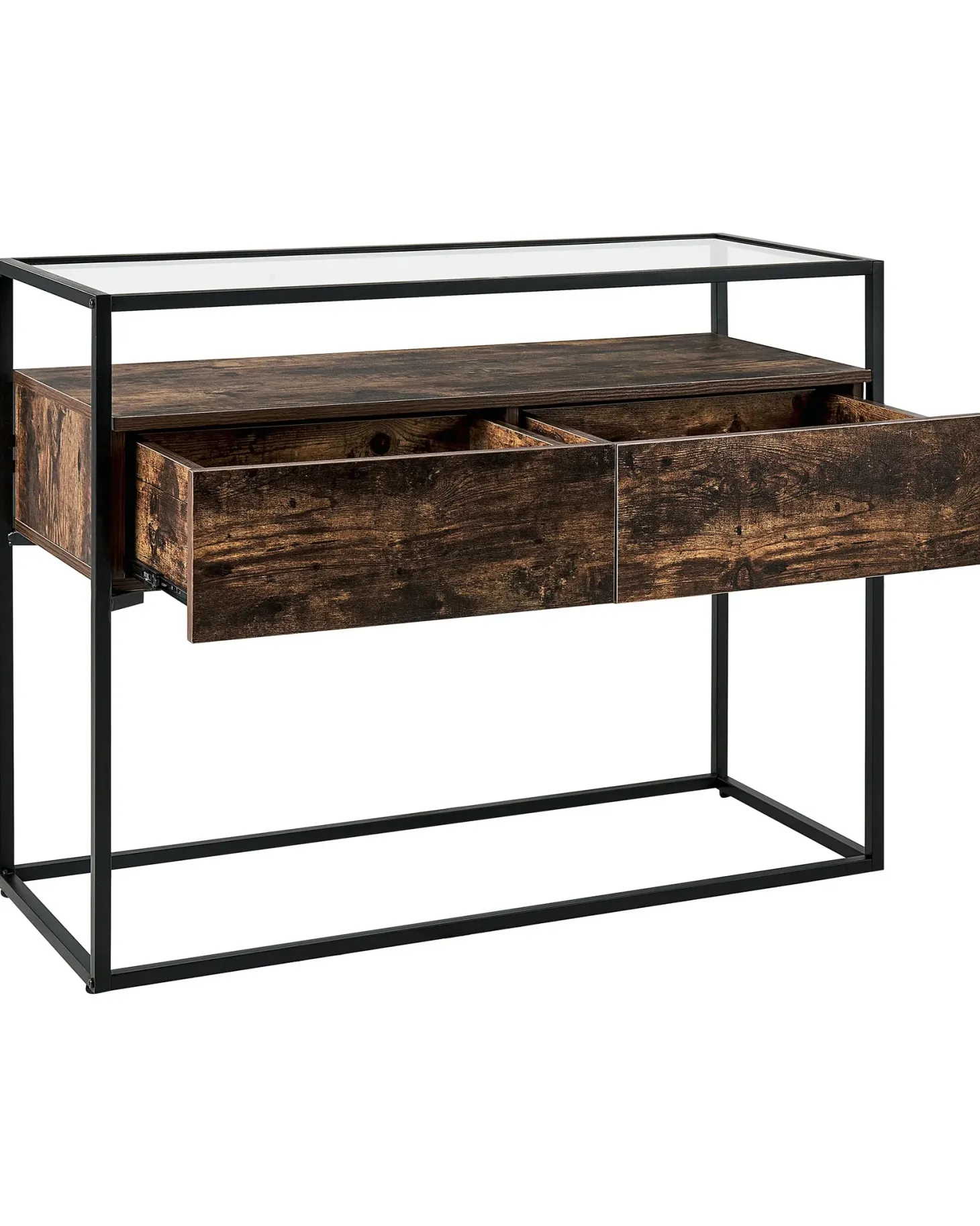 Konsolbord MAUK Mørkebrun