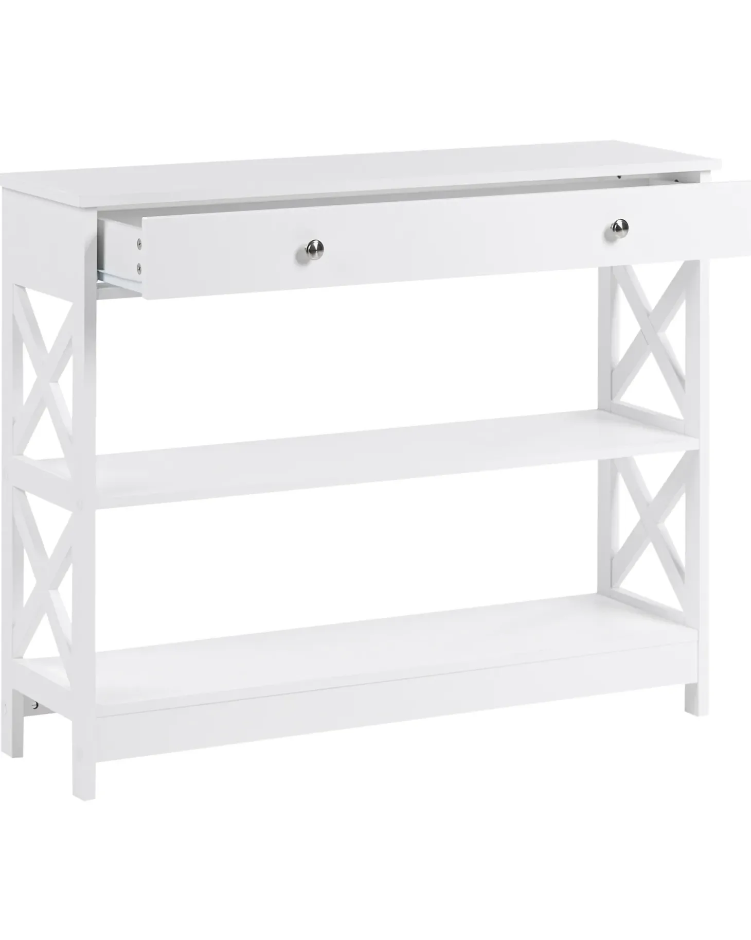 Konsolbord MONTGOMERY Hvid
