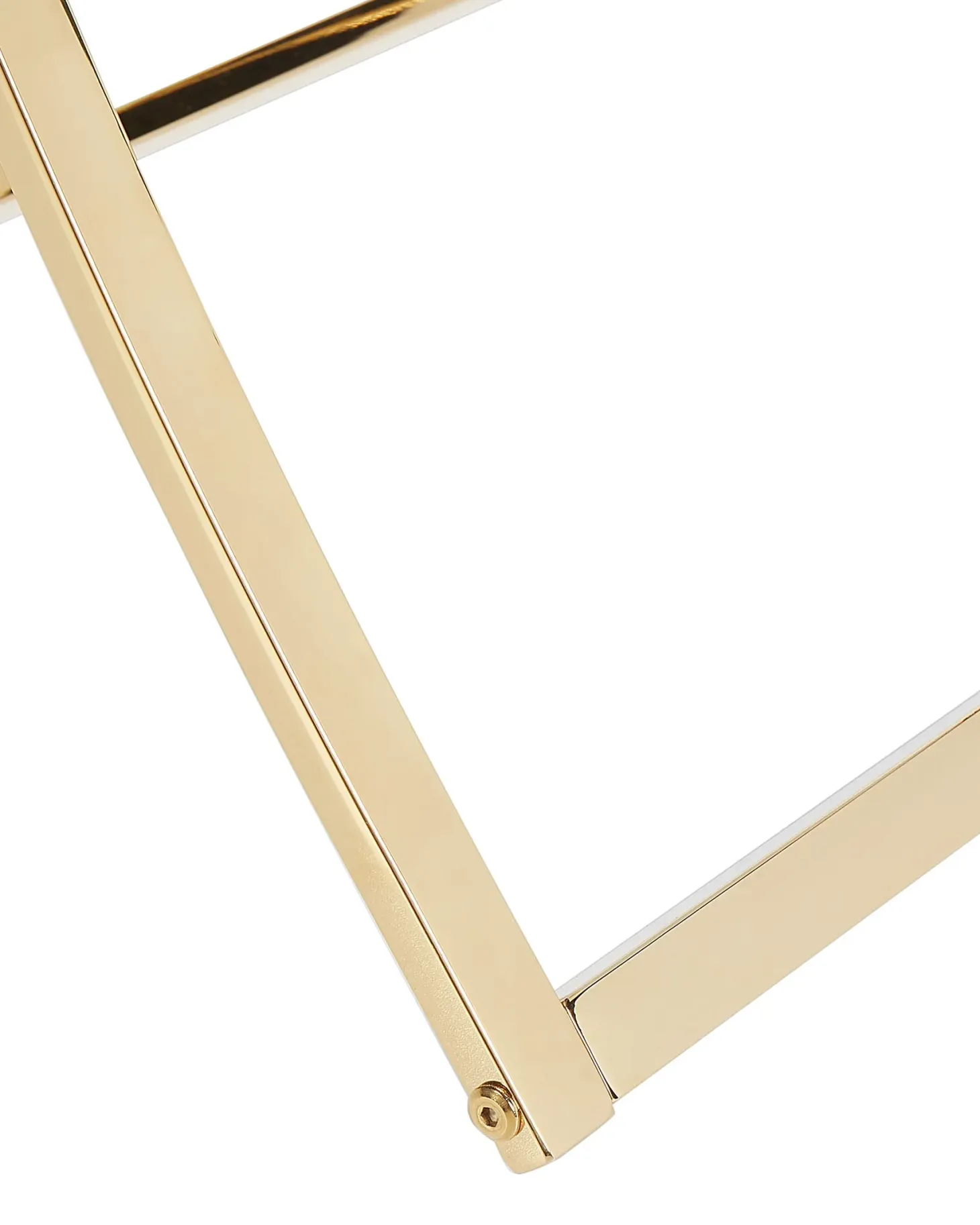 Konsolbord RINGGOLD Hærdet glas Guld