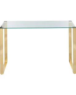 Konsolbord TILON Hærdet glas Guld
