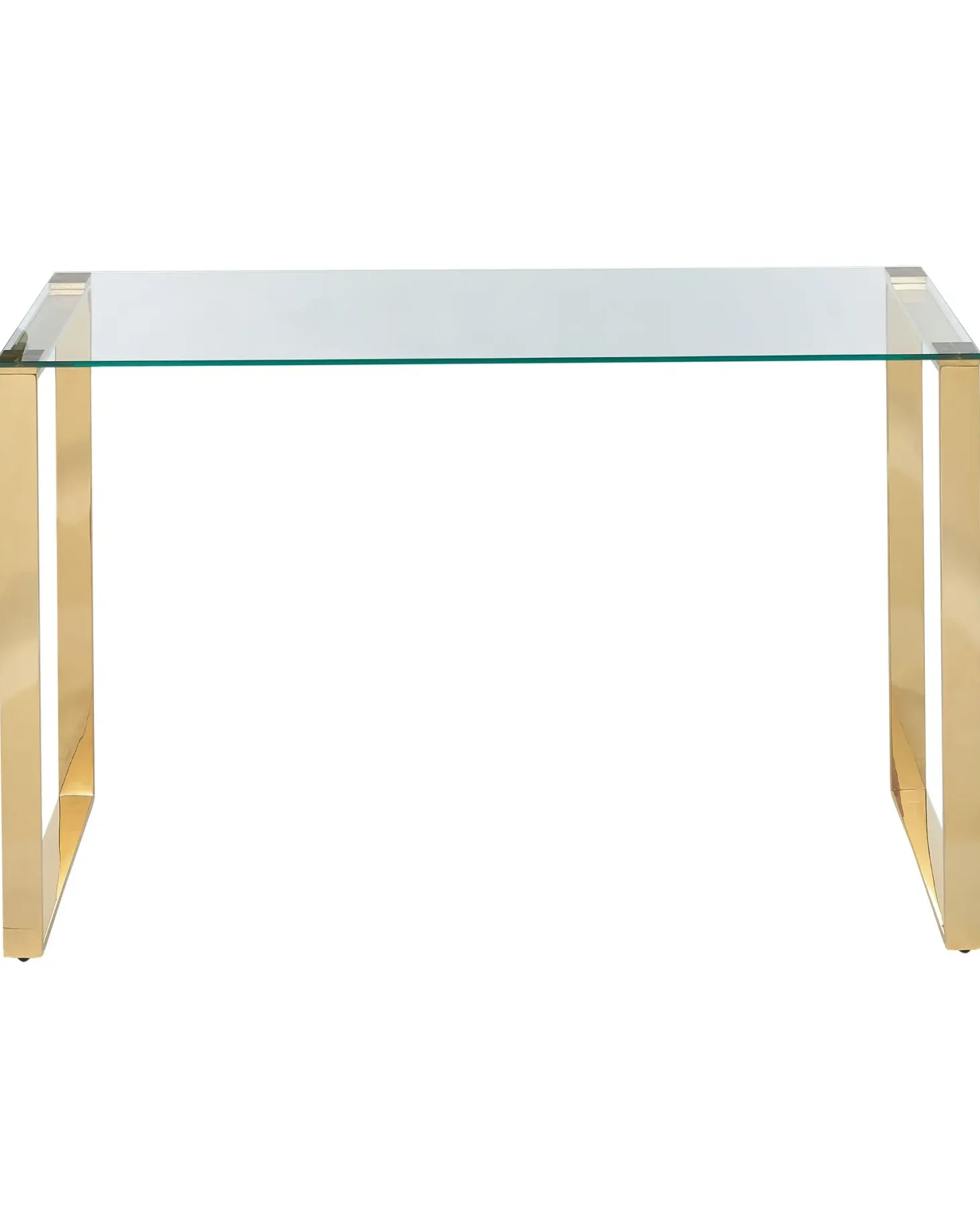 Konsolbord TILON Hærdet glas Guld