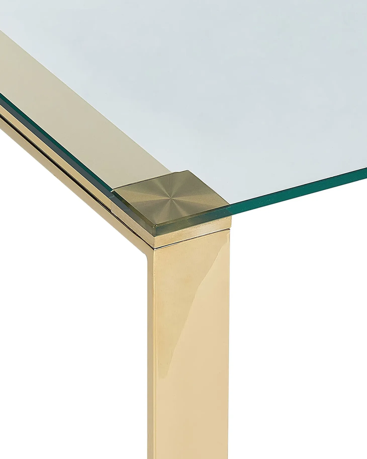 Konsolbord TILON Hærdet glas Guld