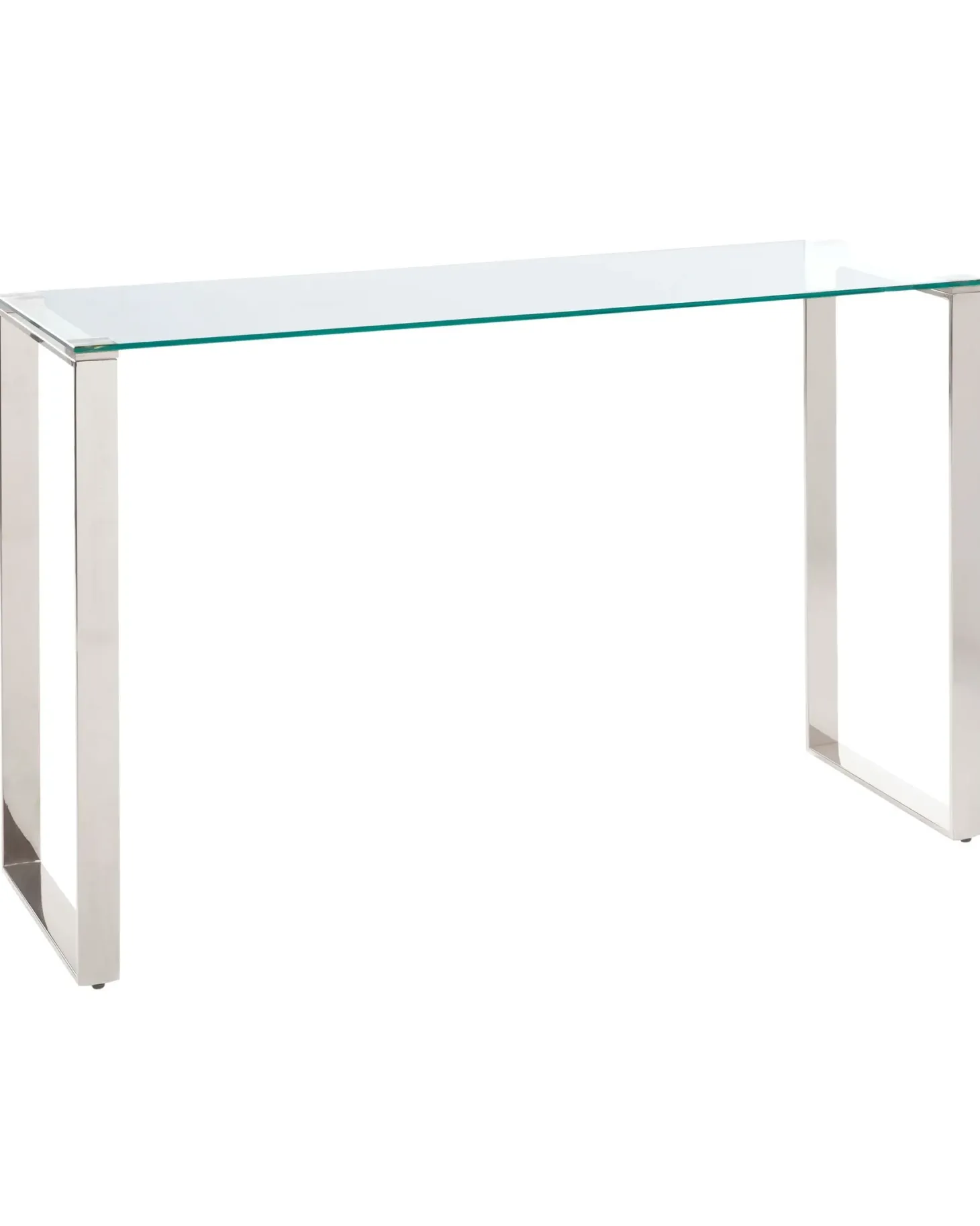 Konsolbord TILON Hærdet glas Sølv