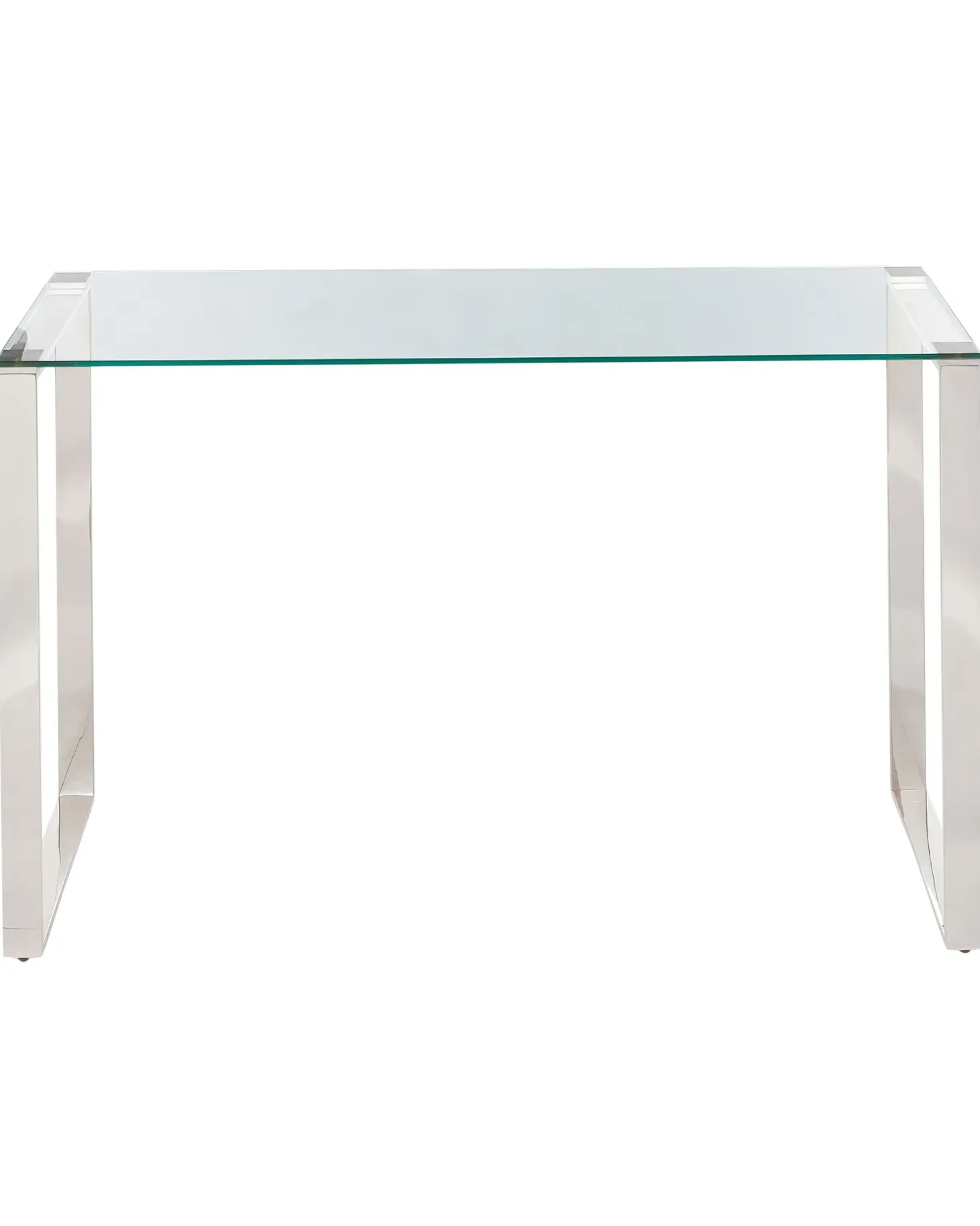 Konsolbord TILON Hærdet glas Sølv