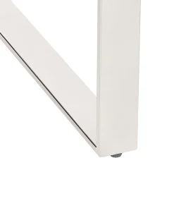 Konsolbord TILON Hærdet glas Sølv