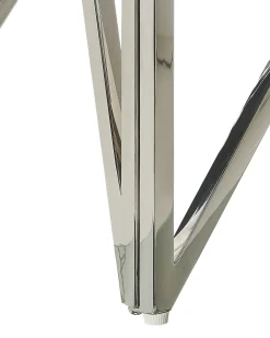 Konsolbord WESO Hærdet glas Sølv