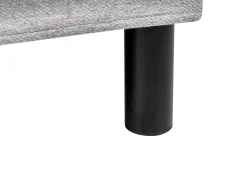 Kontinentalseng COUNTESS 180 x 200 cm Lysegrå