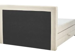Kontinentalseng med opbevaring MINISTER Lys Beige 180 x 200 cm