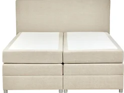 Kontinentalseng med opbevaring MINISTER Lys Beige 180 x 200 cm