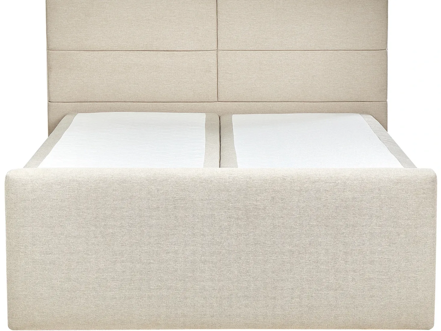 Kontinentalseng med opbevaring ARISTOCRAT Lys Beige 160 x 200 cm