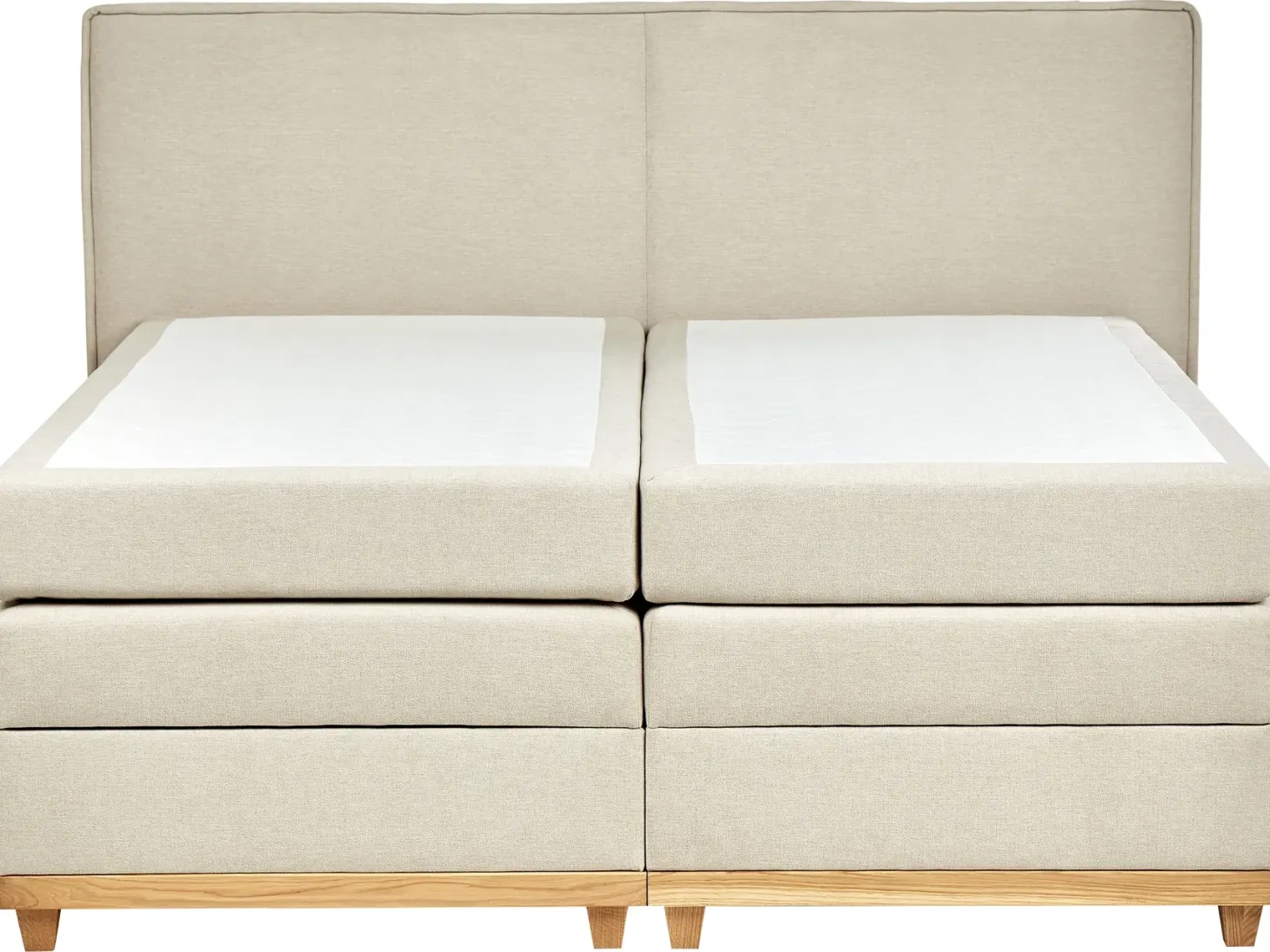 Kontinentalseng med opbevaring DYNASTY Beige 180 x 200 cm
