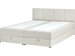 Kontinentalseng med opbevaring BARONET Cremehvid 180 x 200 cm