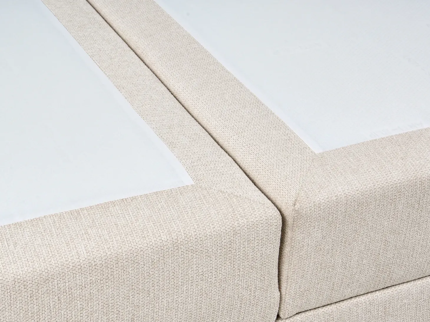 Kontinentalseng med opbevaring MAJOR Lys Beige 180 x 200 cm