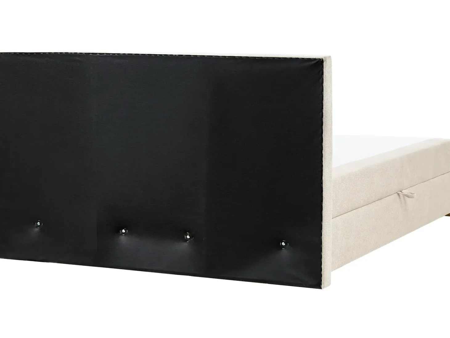 Kontinentalseng med opbevaring MAJOR Lys Beige 180 x 200 cm