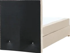 Kontinentalseng med opbevaring MAJOR Brungrå 90 x 200 cm