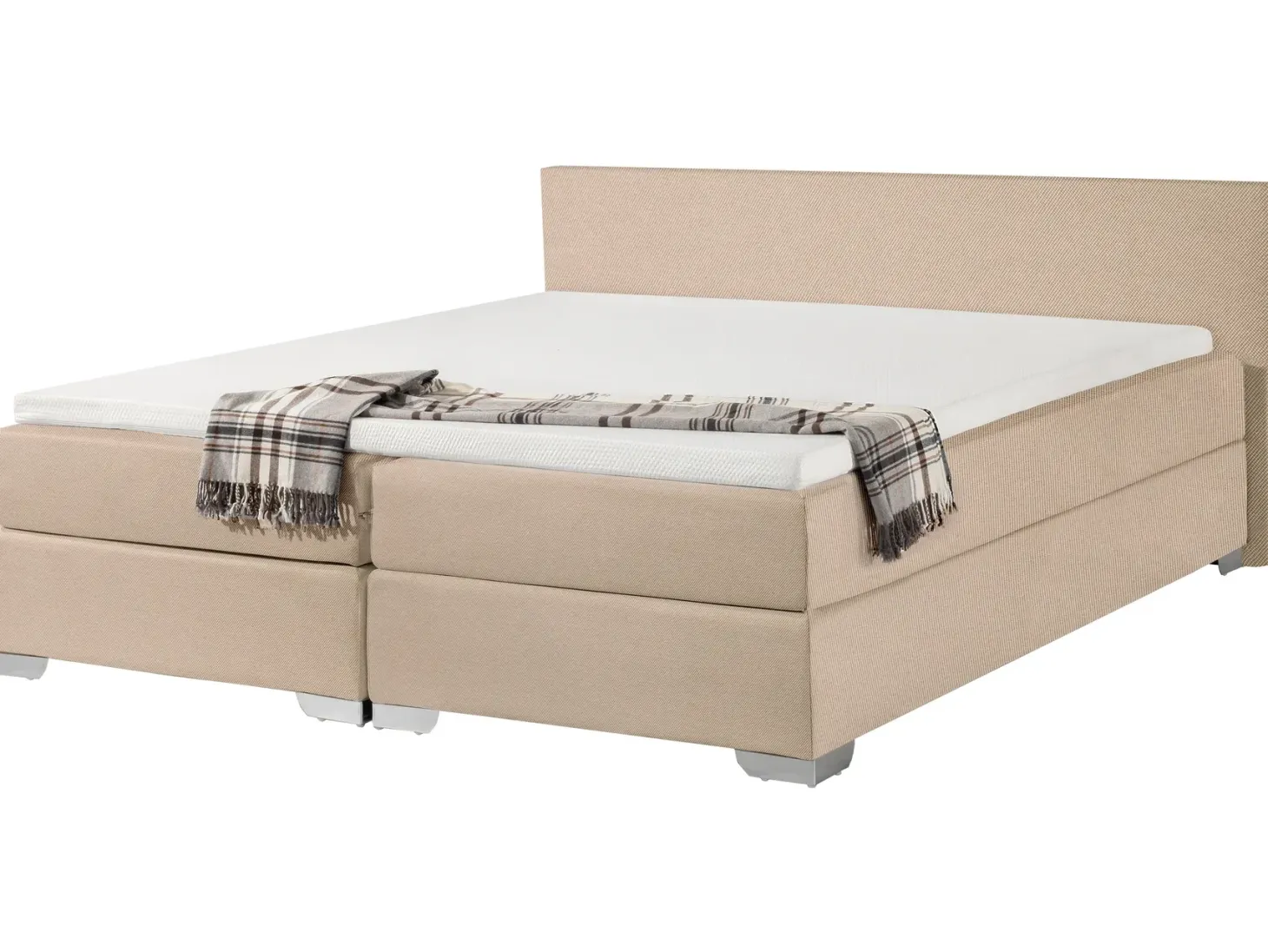 Kontinentalseng PRESIDENT 180 x 200 cm Beige