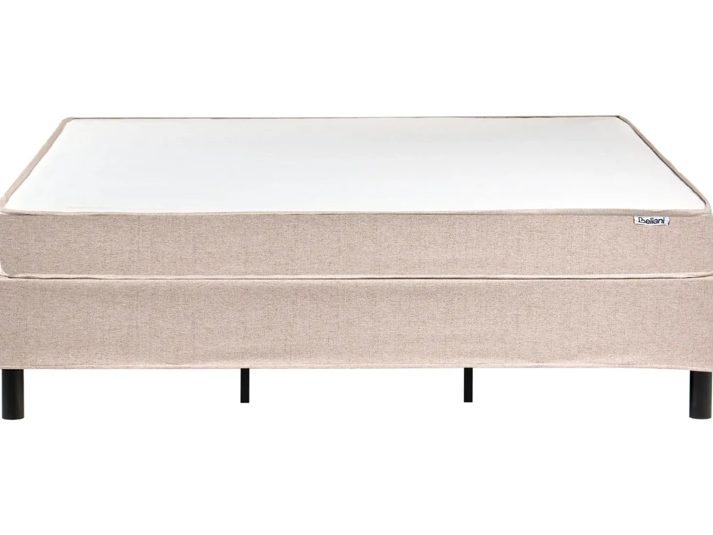 Kontinental seng uden hovedgærde COUNTESS 180 x 200 cm Beige