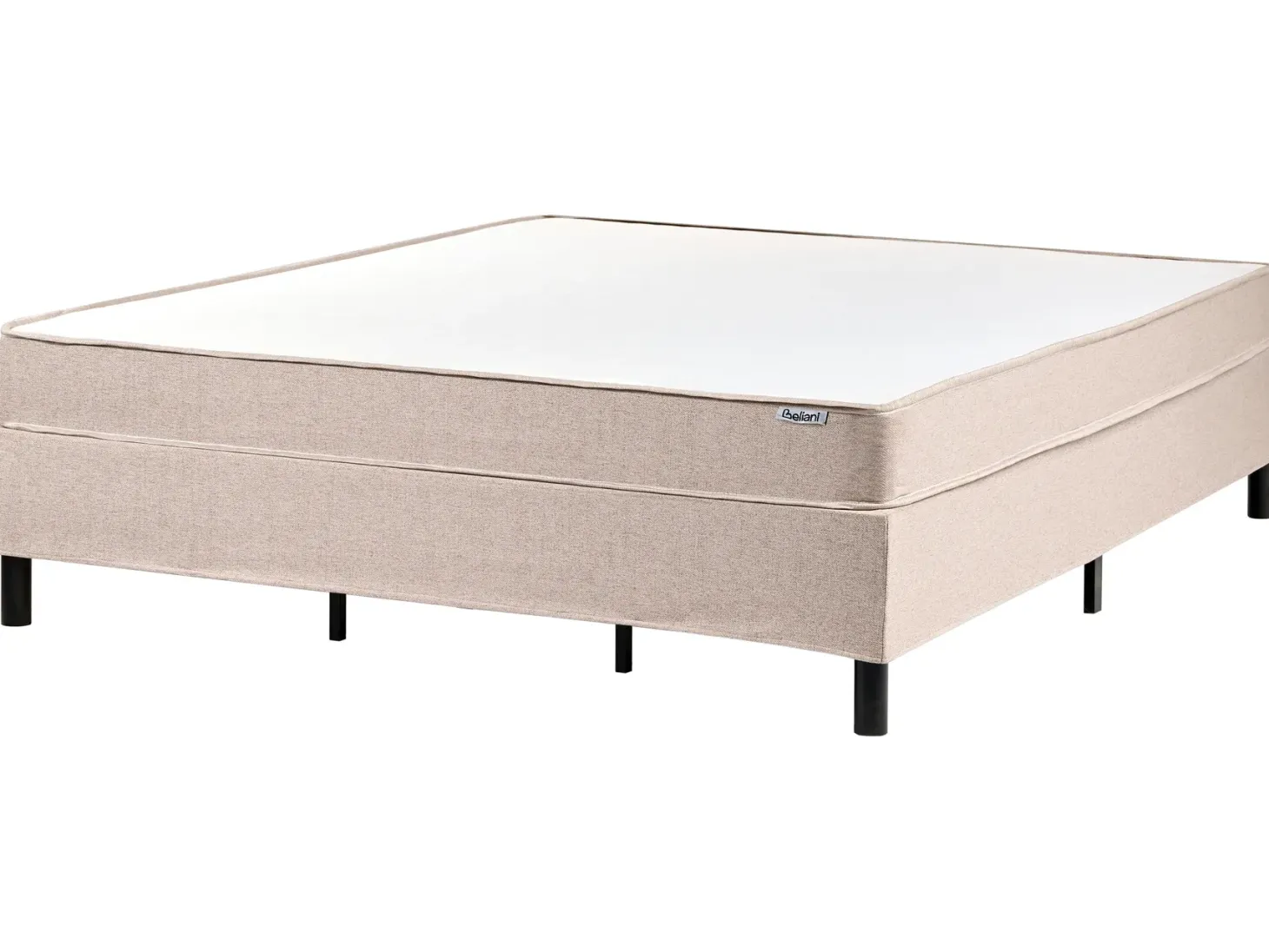Kontinental seng uden hovedgærde COUNTESS 180 x 200 cm Beige
