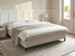 Kontinental seng uden hovedgærde COUNTESS 180 x 200 cm Beige