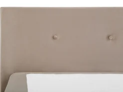 Kontinentalseng Velour CONSUL 160 x 200 cm Lys Beige