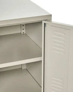 Kontorskab CARDIFF Metal Lys Beige