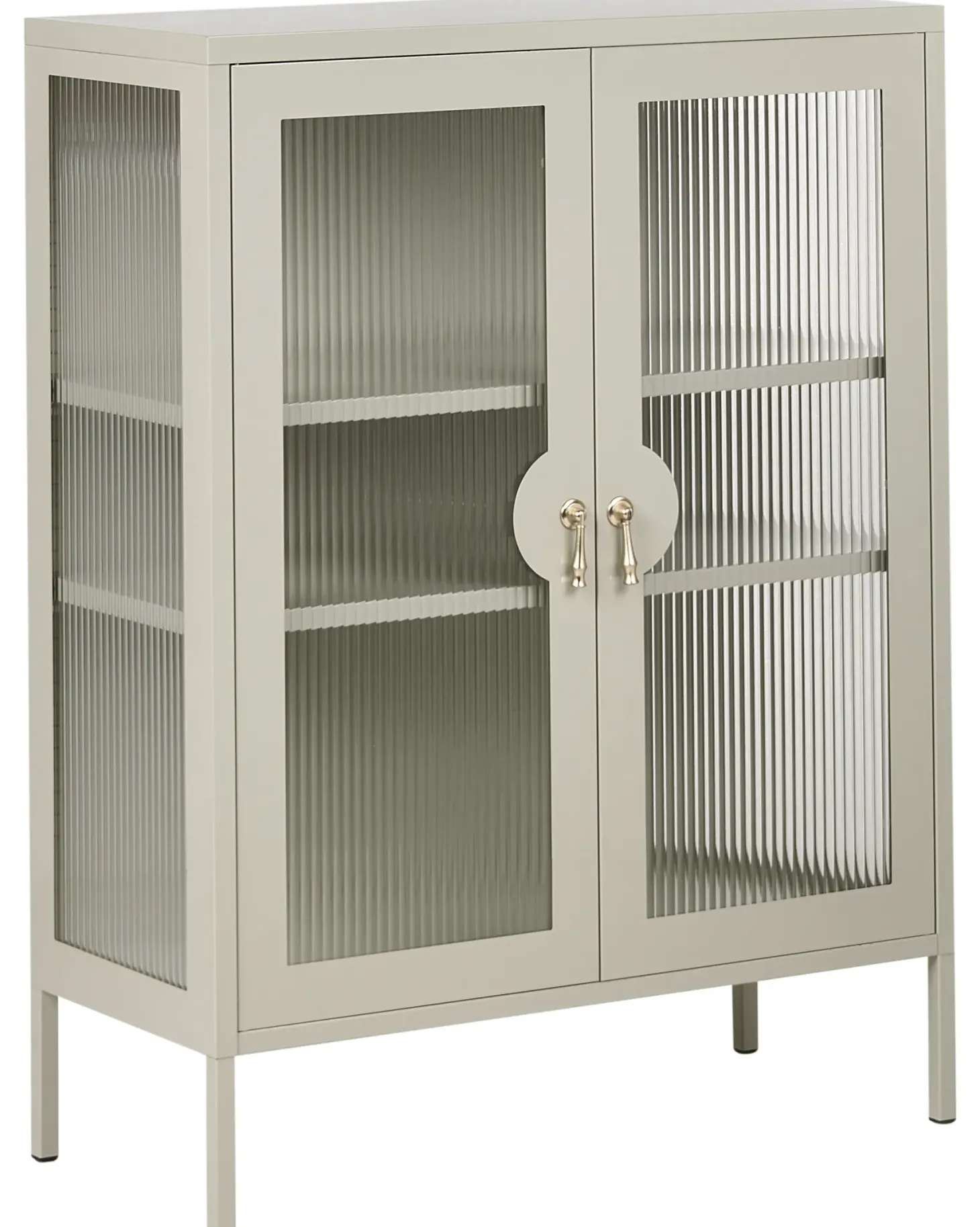 Kontorskab GLEORA Metal Lys Beige