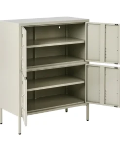 Kontorskab HOLBECK Metal Lys Beige