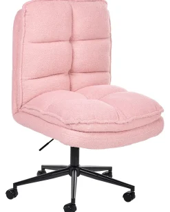 Kontorstol ADDISON Boucle Lyserød