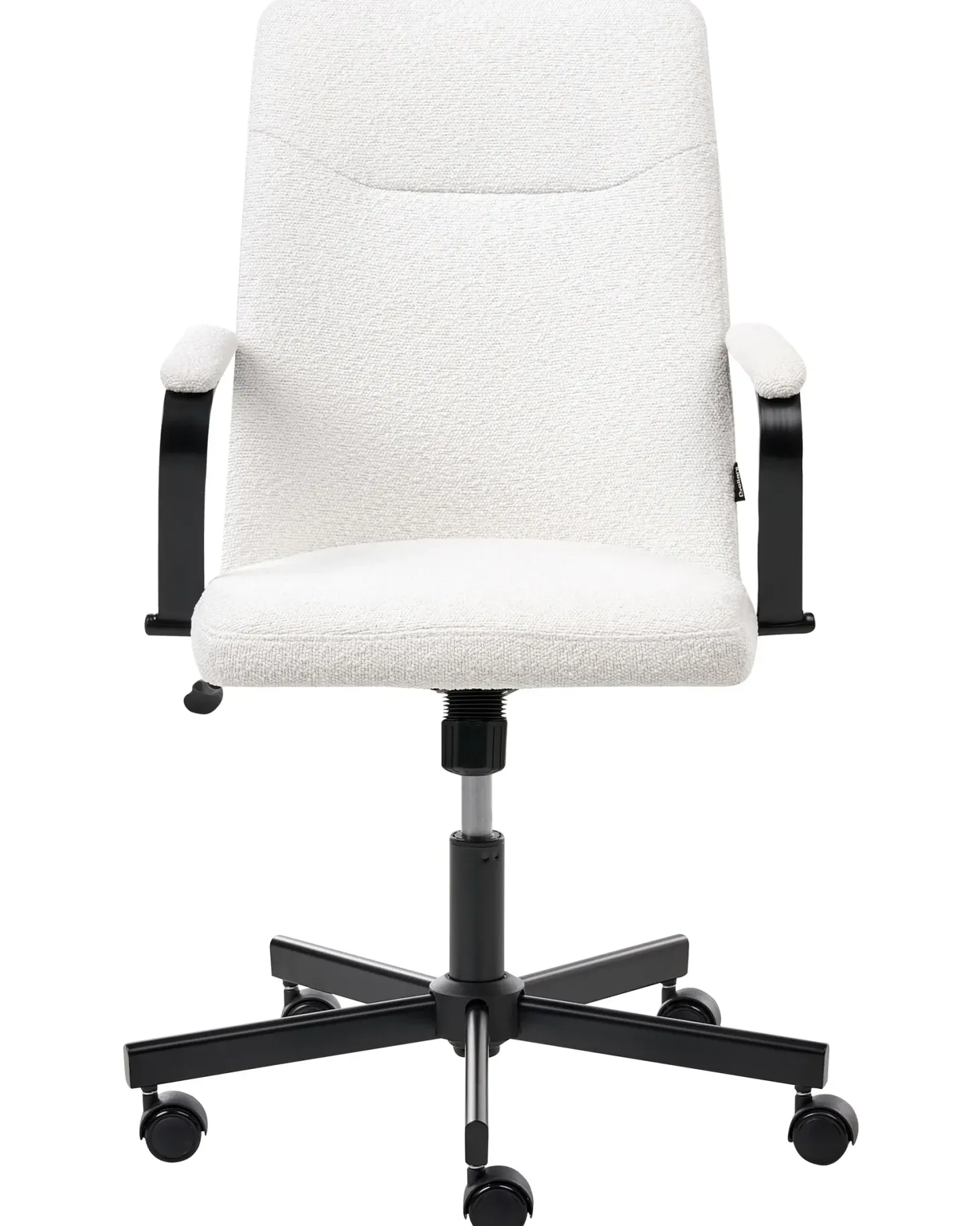 Kontorstol CAROGA Boucle Hvid