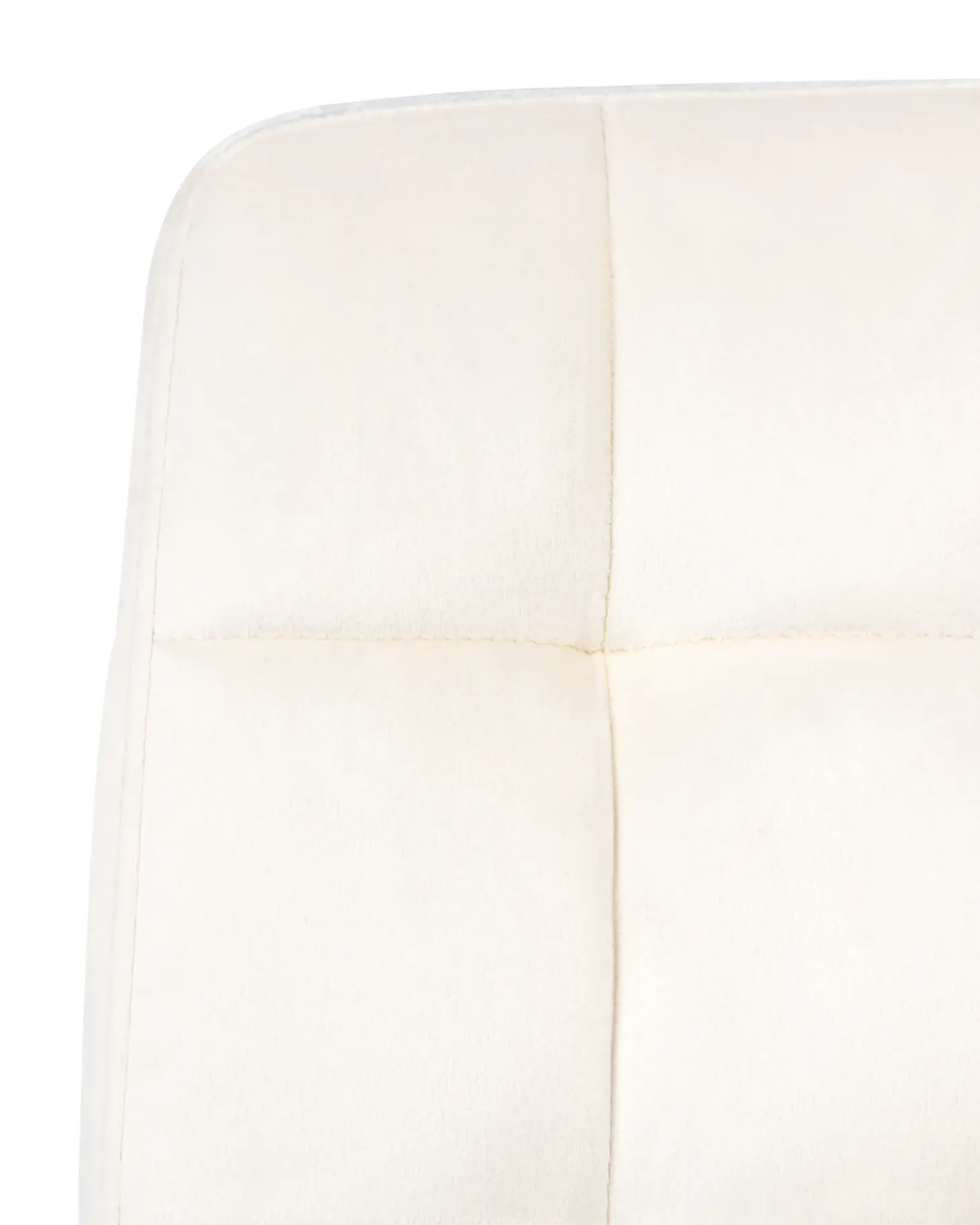 Kontorstol DANDY Velour Cremehvid