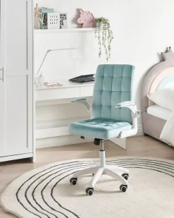 Kontorstol DANDY Velour Himmelblå