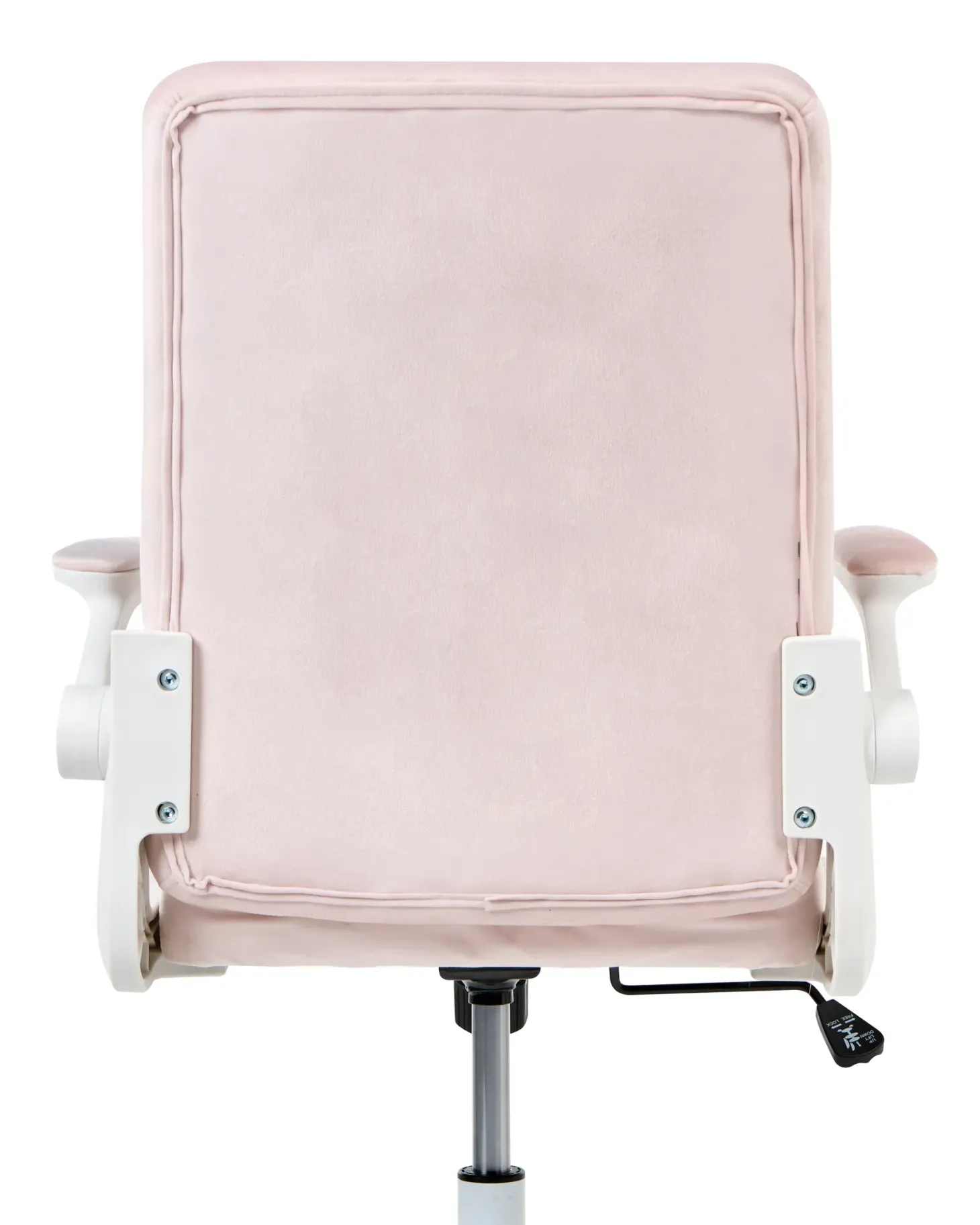 Kontorstol DANDY Velour Pastellrosa