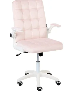 Kontorstol DANDY Velour Pastellrosa