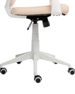 Kontorstol DELIGHT Kunstlæder Lys Beige