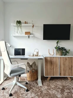 Kontorstol DELIGHT Lysegrå