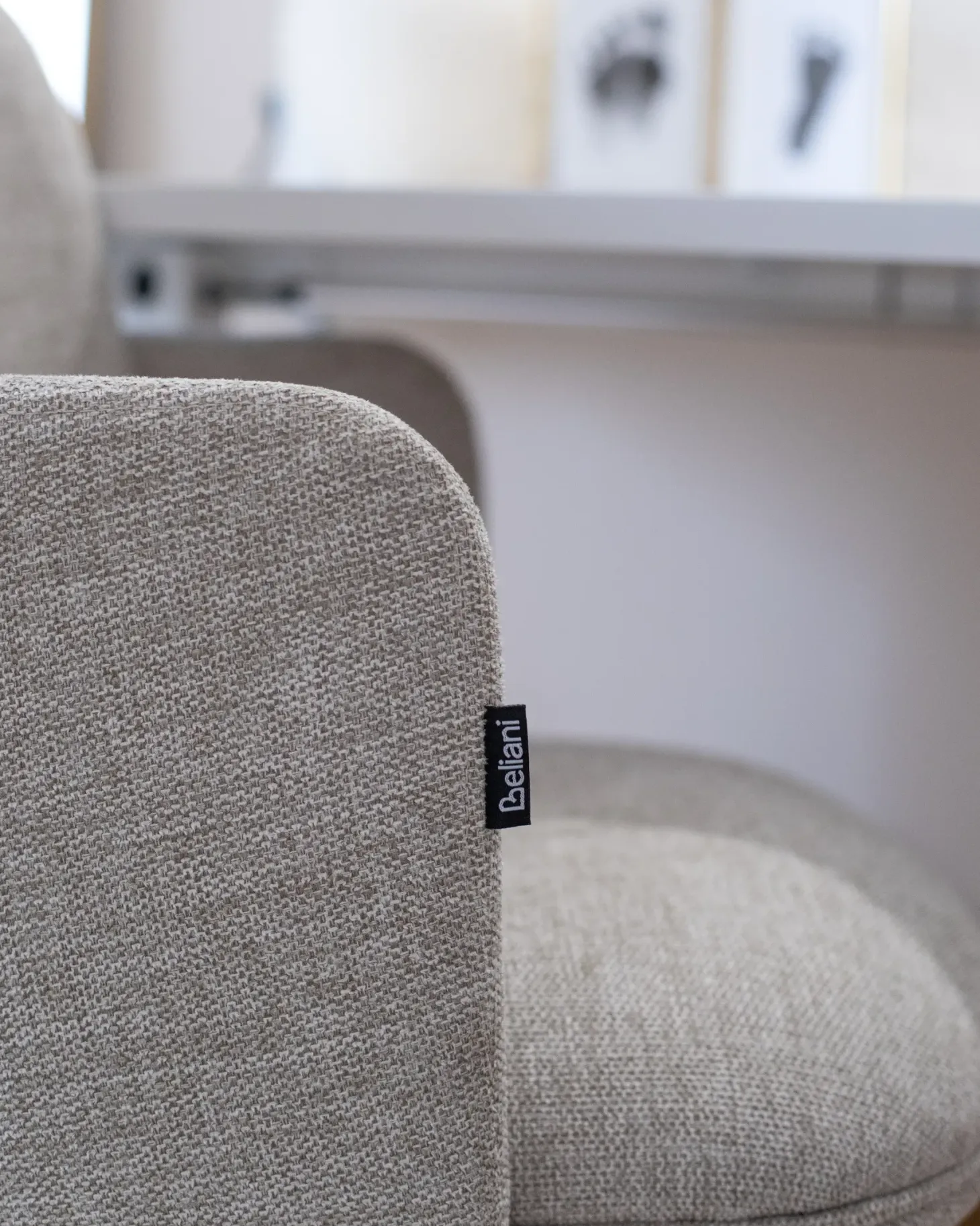 Kontorstol DRYDEN Beige