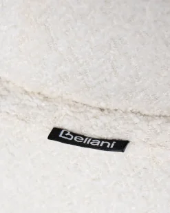 Kontorstol DRYDEN Boucle Cremehvid