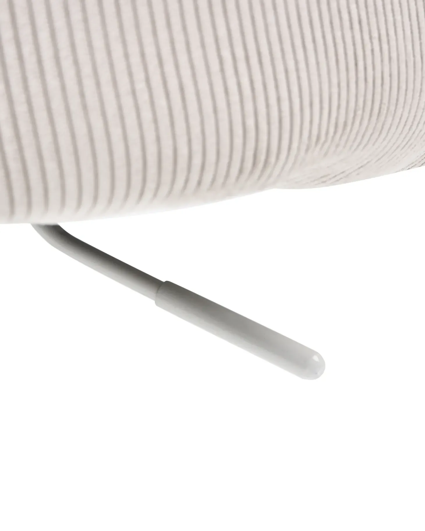 Kontorstol DRYDEN Fløjl Lys Beige