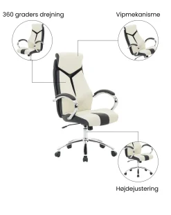Kontorstol FORMULA Beige