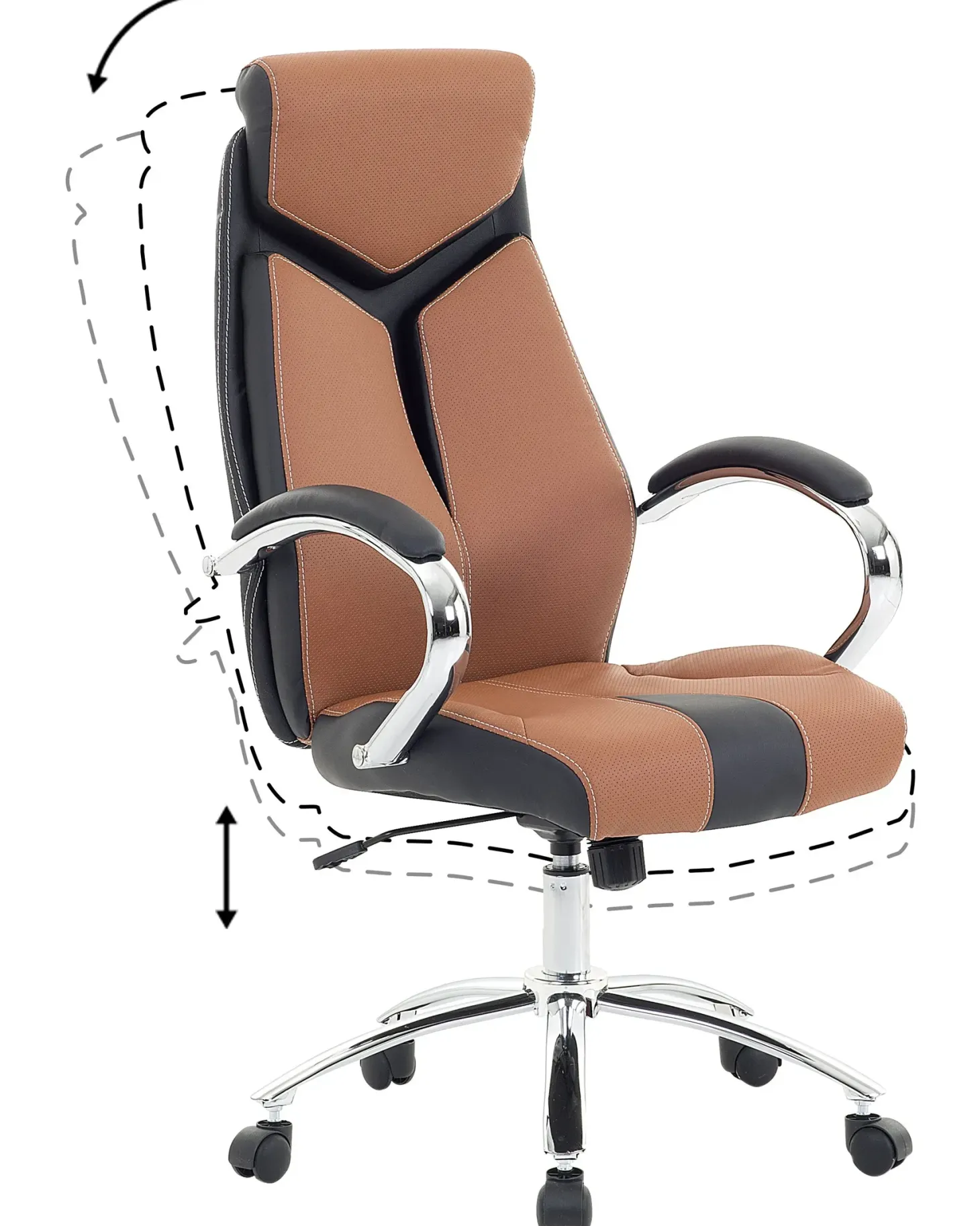 Kontorstol FORMULA Brun