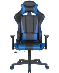 Kontorstol GAMER Kunstlæder Mørkeblå