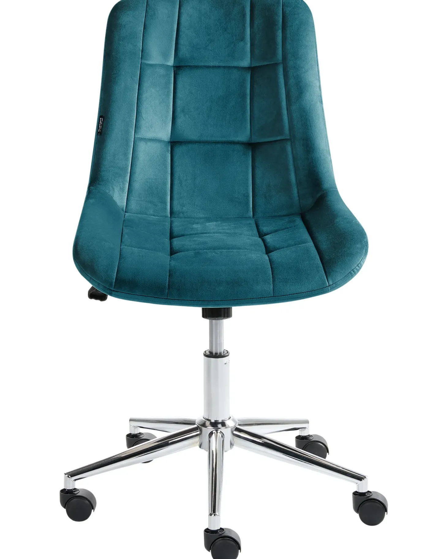Kontorstol MELROSE Velour Blågrøn