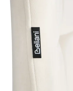 Kontorstol MELROSE Velour Cremehvid